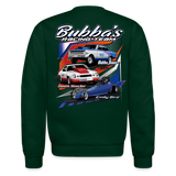 Bubba Jones | Bubba's Racing Team | Adult Crewneck Sweatshirt - forest green