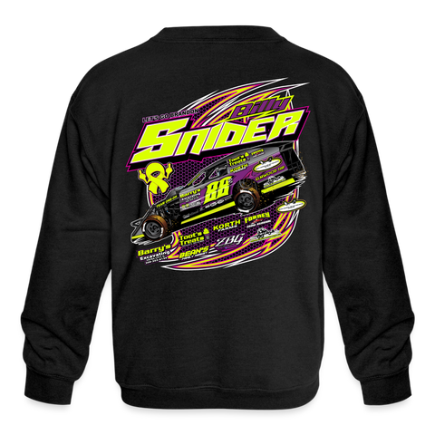 Billy Snider | 2023 | Youth Crewneck Sweatshirt - black