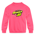 Billy Snider | 2023 | Youth Crewneck Sweatshirt - neon pink