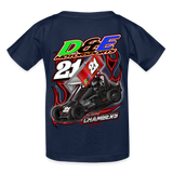 D & E Motorsports | 2023 | Youth T-Shirt - navy
