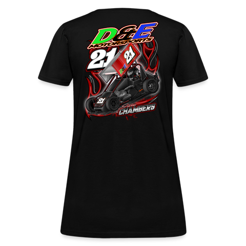 D & E Motorsports | 2023 | Women's T-Shirt - black