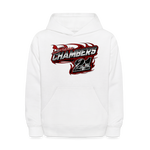 D & E Motorsports | 2023 | Youth Hoodie - white