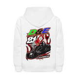 D & E Motorsports | 2023 | Youth Hoodie - white