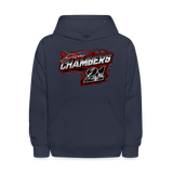 D & E Motorsports | 2023 | Youth Hoodie - navy