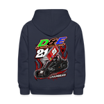 D & E Motorsports | 2023 | Youth Hoodie - navy