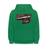 D & E Motorsports | 2023 | Youth Hoodie - kelly green