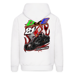 D & E Motorsports | 2023 | Men's Hoodie - white