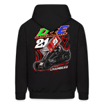 D & E Motorsports | 2023 | Men's Hoodie - black