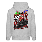 D & E Motorsports | 2023 | Men's Hoodie - heather gray