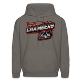 D & E Motorsports | 2023 | Men's Hoodie - asphalt gray