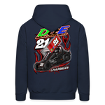 D & E Motorsports | 2023 | Men's Hoodie - navy