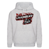 D & E Motorsports | 2023 | Men's Hoodie - ash 