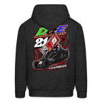 D & E Motorsports | 2023 | Men's Hoodie - charcoal grey