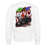 D & E Motorsports | 2023 | Adult Crewneck Sweatshirt - white