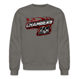 D & E Motorsports | 2023 | Adult Crewneck Sweatshirt - asphalt gray