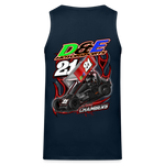 D & E Motorsports | 2023 | Men's Tank - deep navy