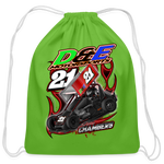 D & E Motorsports | 2023 | Cotton Drawstring Bag - clover