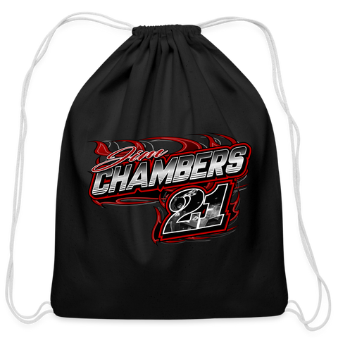 D & E Motorsports | 2023 | Cotton Drawstring Bag 2 - black