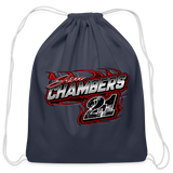 D & E Motorsports | 2023 | Cotton Drawstring Bag 2 - navy