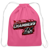 D & E Motorsports | 2023 | Cotton Drawstring Bag 2 - pink