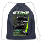 Stine Racing | 2022 | Cotton Drawstring Bag - navy