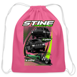 Stine Racing | 2022 | Cotton Drawstring Bag - pink