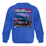 Colby Perkins | 2023 | Youth Crewneck Sweatshirt - royal blue