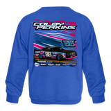 Colby Perkins | 2023 | Youth Crewneck Sweatshirt - royal blue