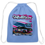 Colby Perkins | 2022 | Cotton Drawstring Bag - carolina blue