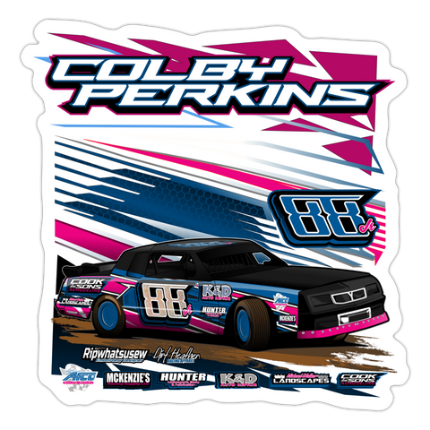 Colby Perkins | 2023 | Sticker - white matte
