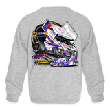 Standridge Motorsports | 2023 | Youth Crewneck Sweatshirt - heather gray