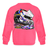 Standridge Motorsports | 2023 | Youth Crewneck Sweatshirt - neon pink