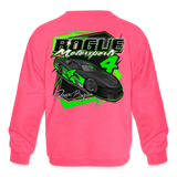 Reese Bogue | 2023 | Youth Crewneck Sweatshirt - neon pink