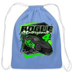 Reese Bogue | 2022 | Cotton Drawstring Bag - carolina blue