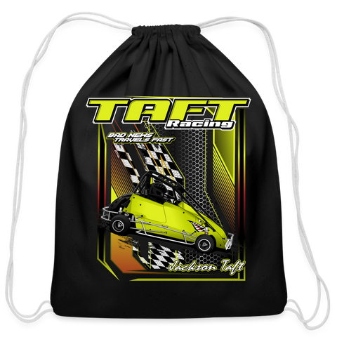 Taft Racing | 2022 | Cotton Drawstring Bag - black