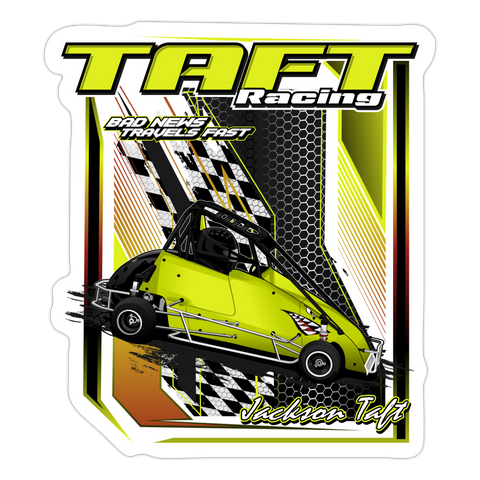 Taft Racing | 2023 | Sticker - white matte