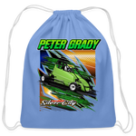 Peter Grady | 2022 | Cotton Drawstring Bag - carolina blue