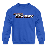 Austin Egnor | 2023 | Youth Crewneck Sweatshirt - royal blue