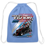 Austin Egnor | 2022 | Cotton Drawstring Bag - carolina blue