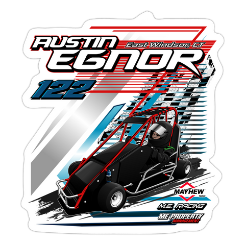 Austin Egnor | 2023 | Sticker - white matte