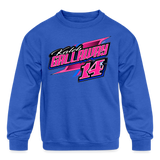 Kaleb Gallaway | 2023 | Youth Crewneck Sweatshirt - royal blue