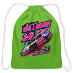 Kaleb Gallaway | 2022 | Cotton Drawstring Bag - clover