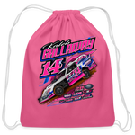 Kaleb Gallaway | 2022 | Cotton Drawstring Bag - pink