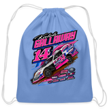 Kaleb Gallaway | 2022 | Cotton Drawstring Bag - carolina blue