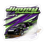 Jimmy Dutlinger | 2023 | Sticker - white glossy