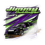 Jimmy Dutlinger | 2023 | Sticker - transparent glossy