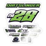 Jimmy Dutlinger | 2023 | Sticker 2 - white glossy