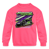 Jimmy Dutlinger | 2023 | Youth Crewneck Sweatshirt - neon pink