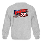 Thibeault Racing | 2023 | Youth Crewneck Sweatshirt - heather gray