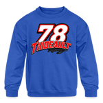 Thibeault Racing | 2023 | Youth Crewneck Sweatshirt - royal blue